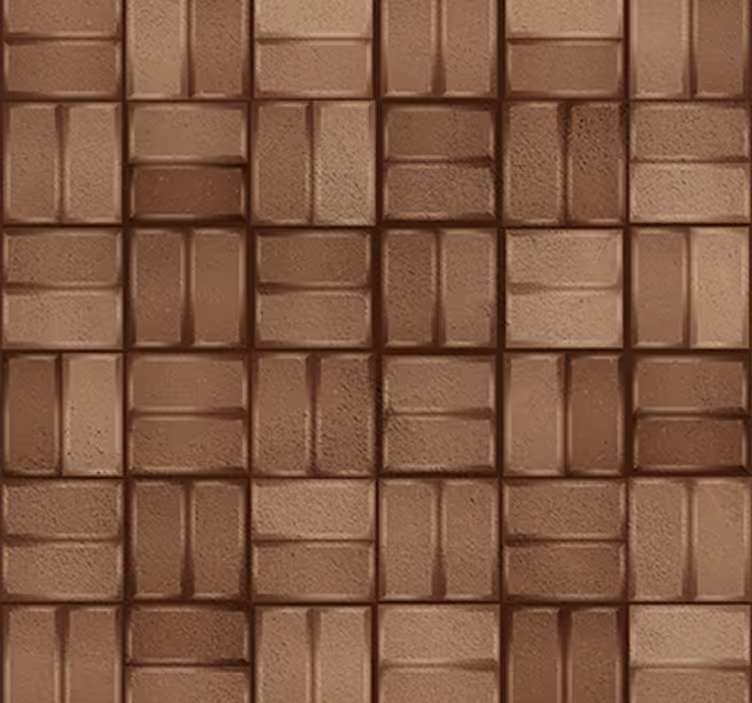 Hnědá roleta v geometrickém mramorovém stylu - TenStickers