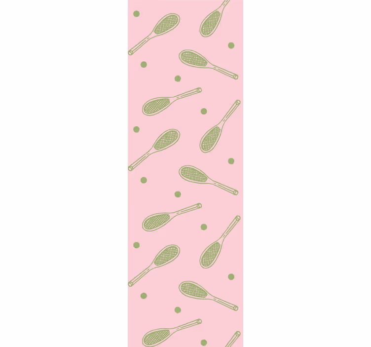 Roleta pro teenagery s designem tenisových raket - TenStickers