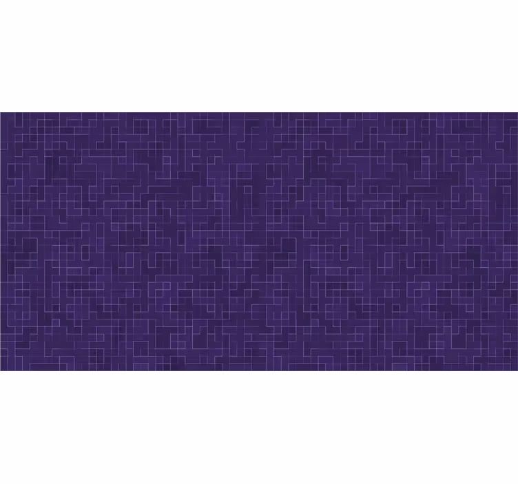 Roleta do koupelny abstraktní fialová mozaika - TenStickers
