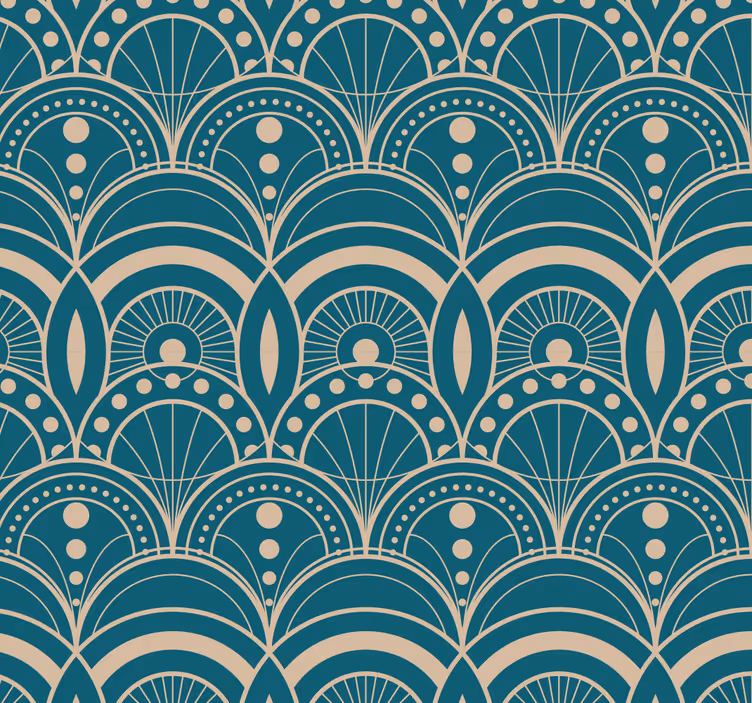 Klasická roleta vintage umění art decò - TenStickers