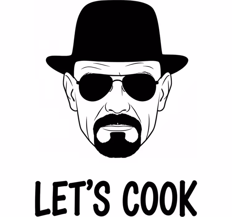 Roleta televizní seriály heisenberg vaříme spolu - TenStickers