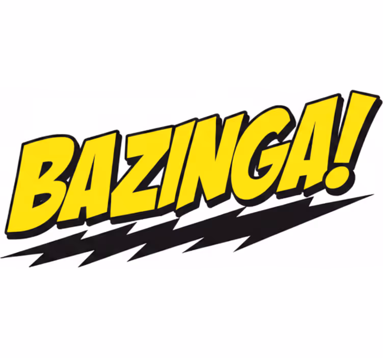 Roleta televizní seriály vinilová dekorace big bang - TenStickers