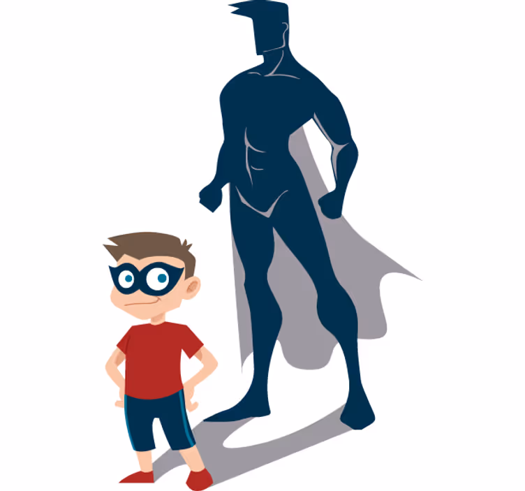 Roleta super hrdina vinylový hrdina pro děti - TenStickers