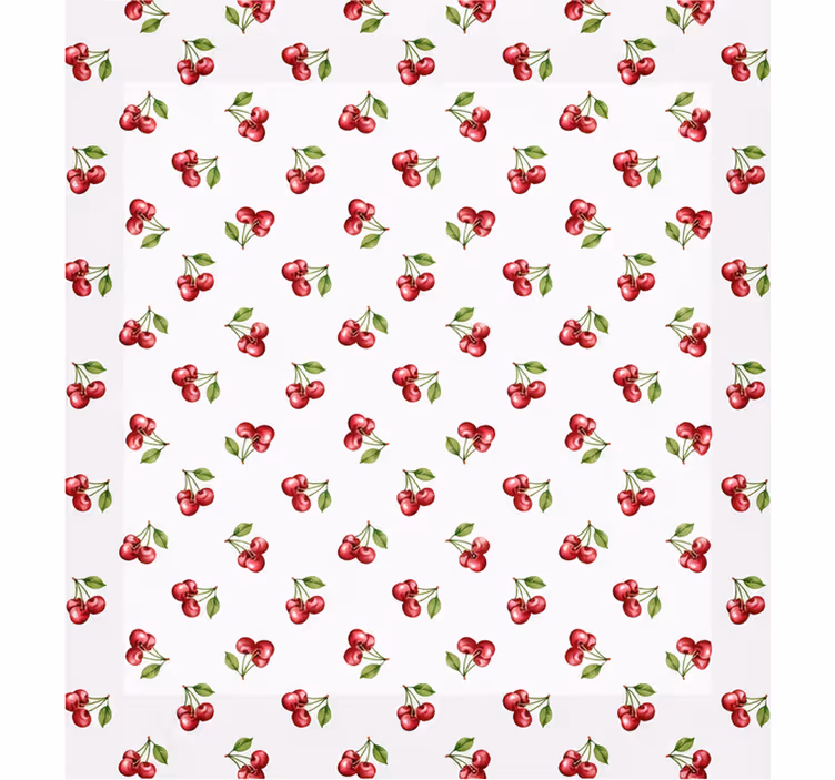 Roleta hlavní místnost vzor třešňového kreslení 180x180 - TenStickers
