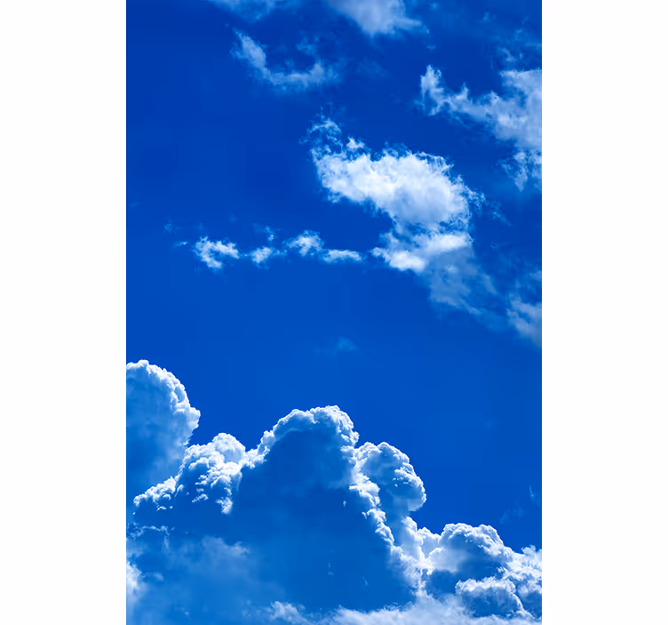 Rozmazané cloudové oknoroleta - TenStickers