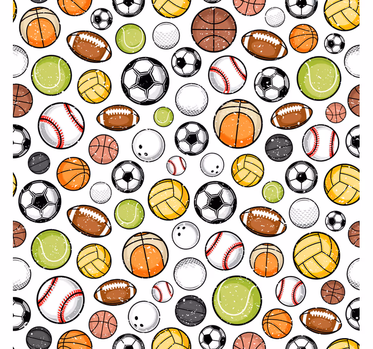 Různé vybavení pro míče Roleta Sport - TenStickers