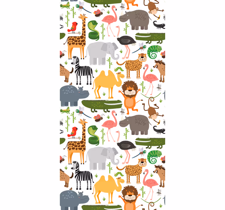 Vícebarevná zvířata dětská slepota - TenStickers