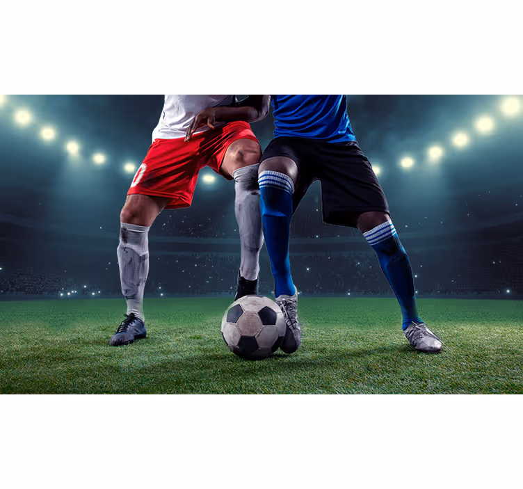 Míč na stadionu fotbalroleta - TenStickers