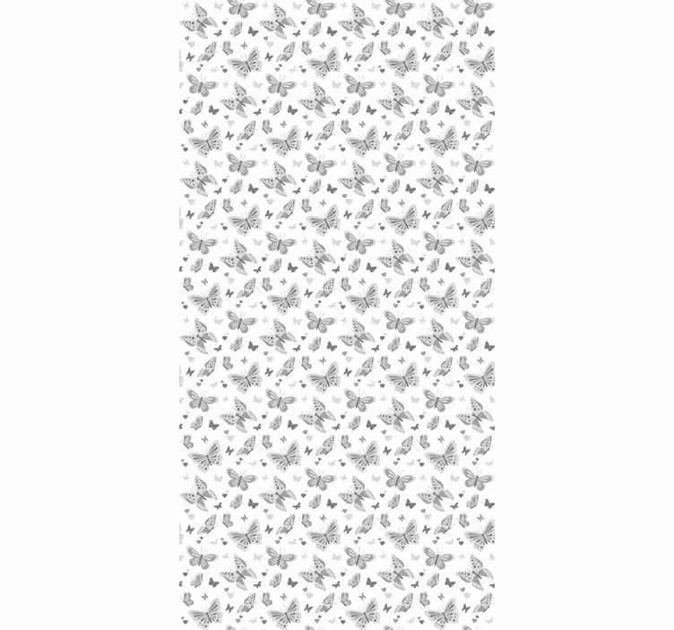 Létající šedý motýlroleta - TenStickers