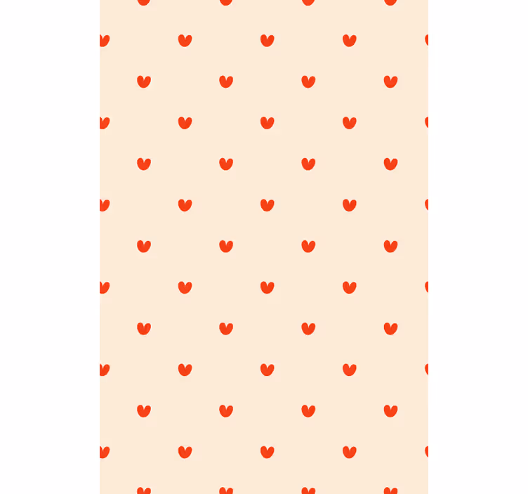Malá srdce romantickároleta - TenStickers