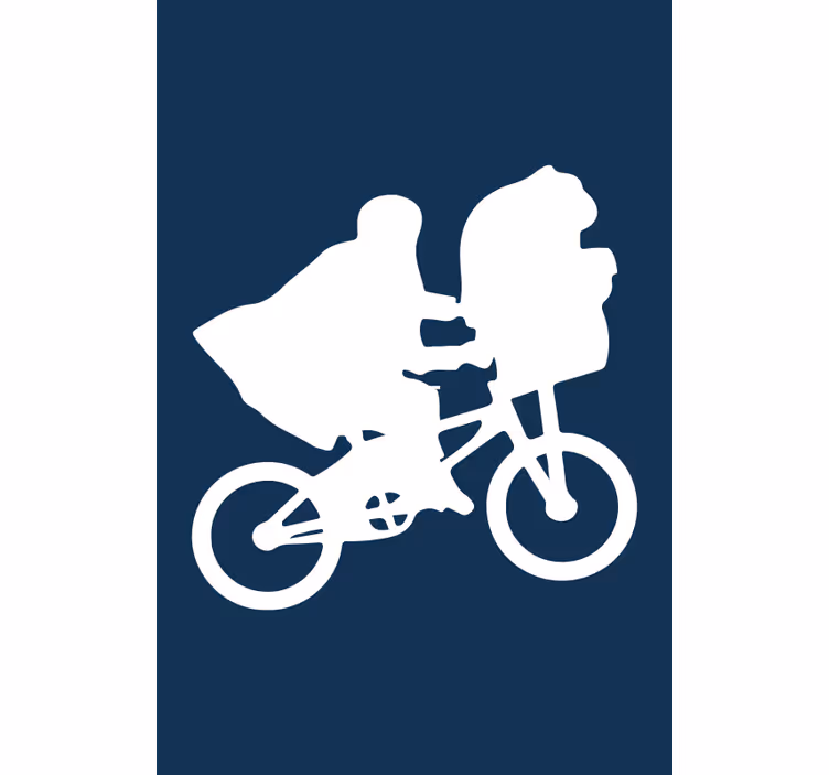Silueta jízdního kola Roleta televizní seriály - TenStickers