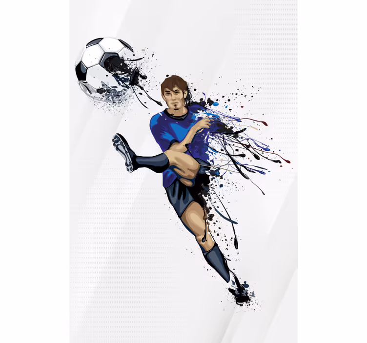 Fotbalista sportovníroleta - TenStickers