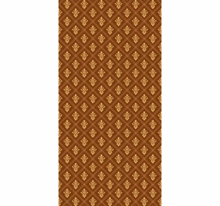 Barokní krajka design obývací pokoj roleta - TenStickers