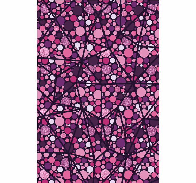Roleta textura a vzor geometrický bublinkový vzor - TenStickers