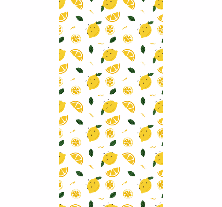 Motiv plátku citronu Roleta ovoce a zeleninu - TenStickers