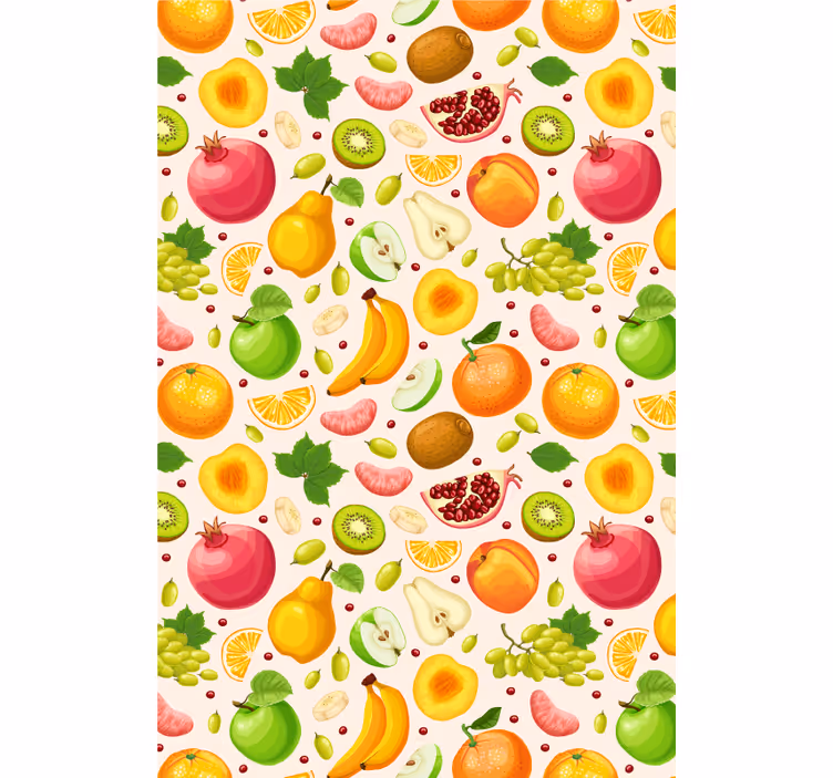 Plátky ovoce a zeleninová slepota - TenStickers
