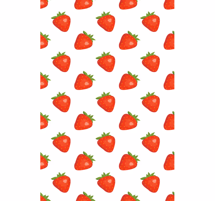 Jahodový motiv Roleta ovoce a zeleninu - TenStickers