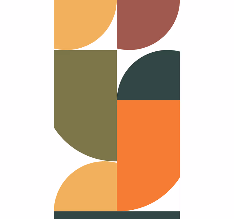Fúze geometrických tvarů Moderní roleta - TenStickers