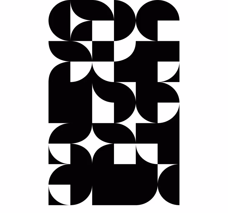 Energetická geometrická uspořádání Moderní roleta - TenStickers