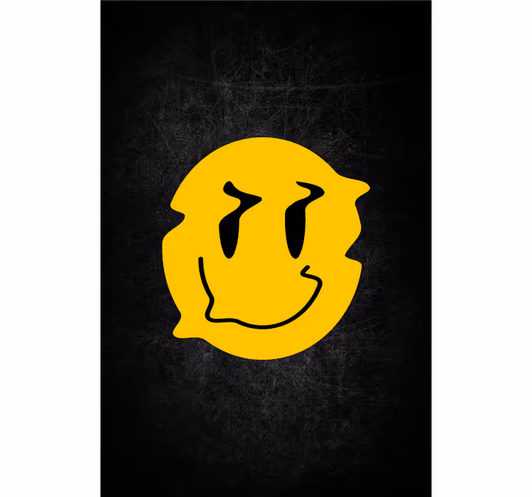 Design smajlíka Roleta Geek - TenStickers