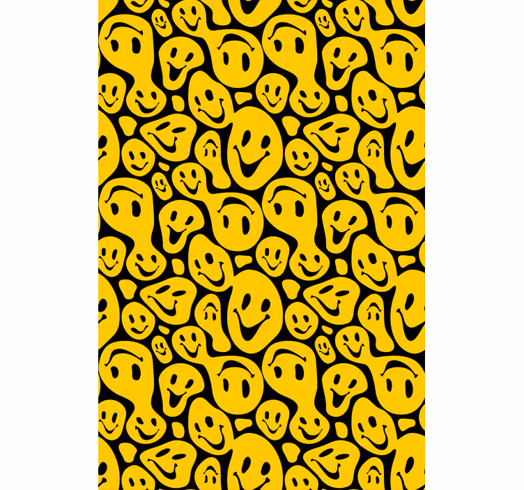 žlutý smajlík čelí původní roletě - TenStickers