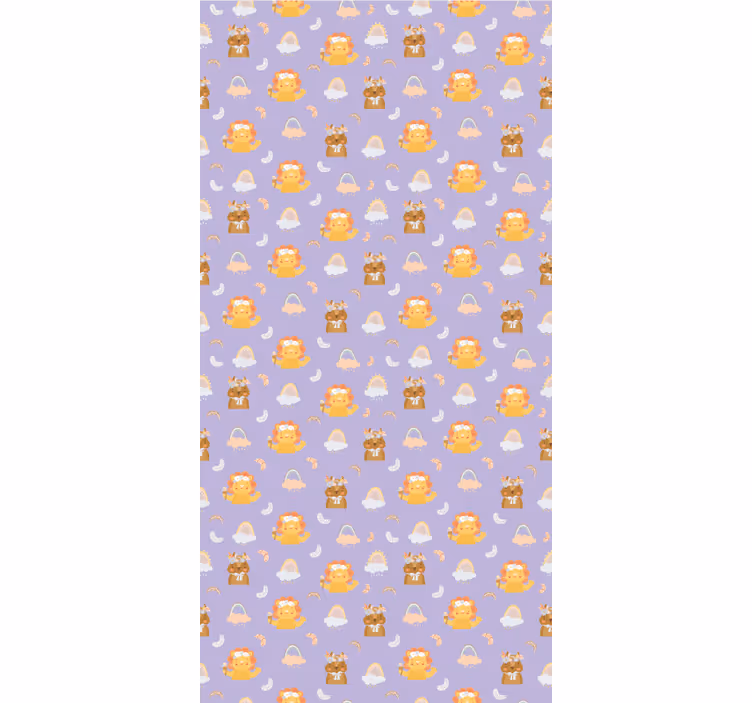 Mláďata zvířat a duhy Roleta děti - TenStickers