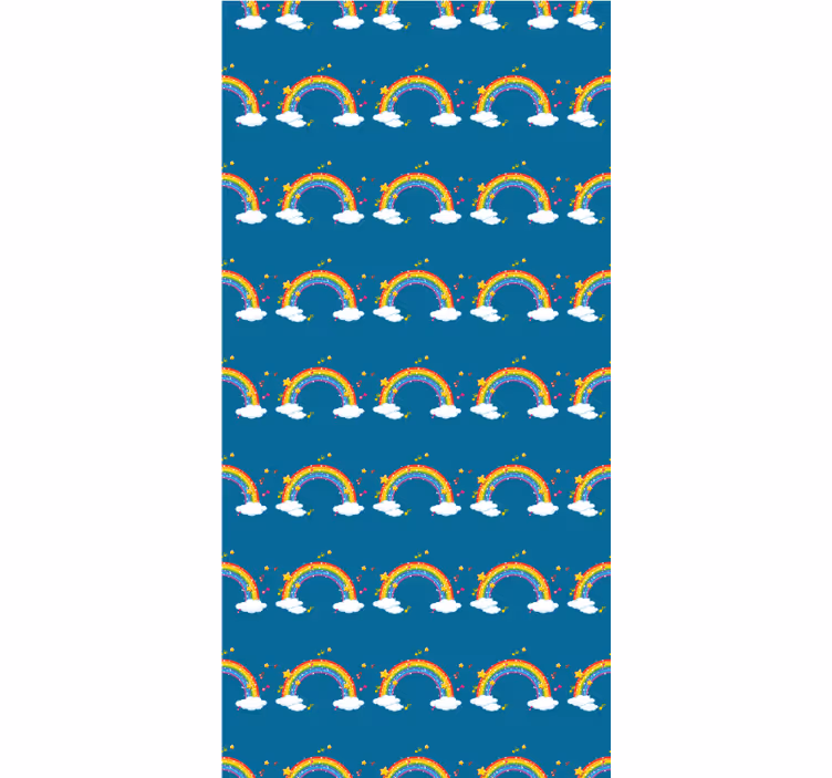 Barevné duhy vzor Originální roleta - TenStickers