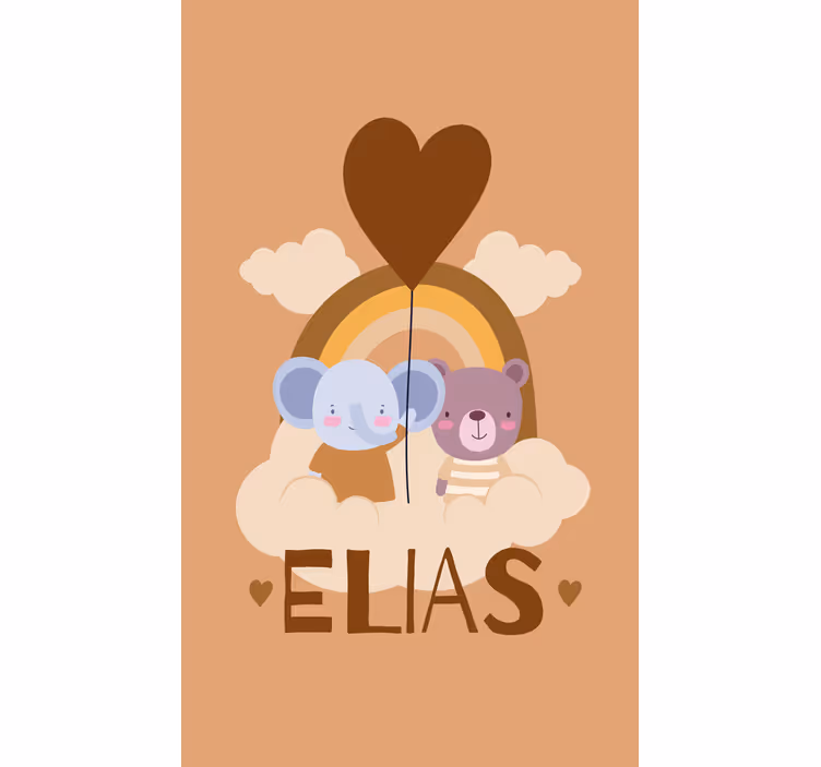 Přátelé medvídka koala Osobní roleta - TenStickers