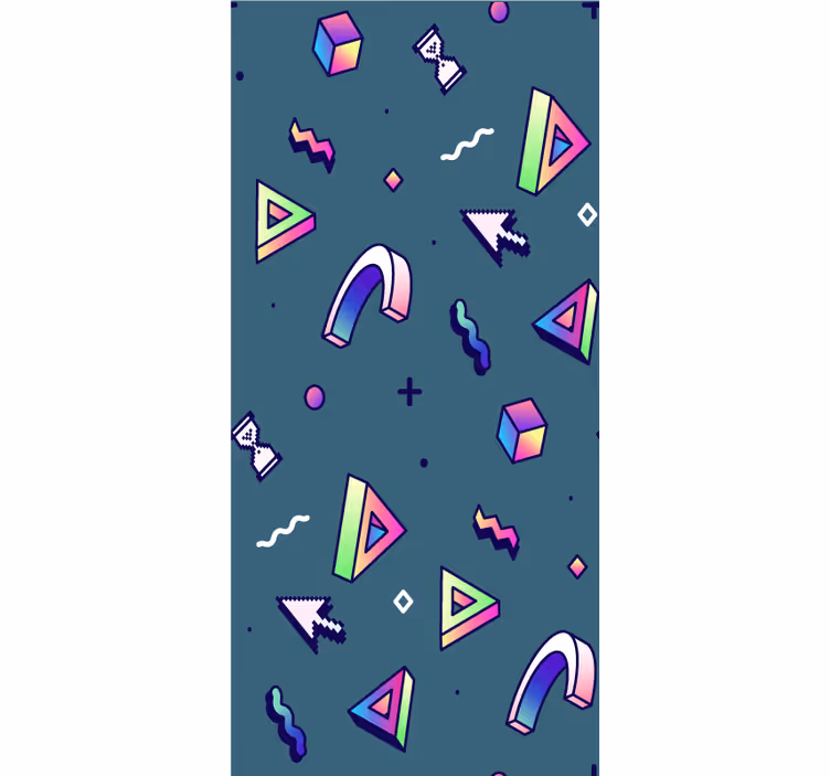 Retro vaporwave objekty dospívajícíroleta - TenStickers