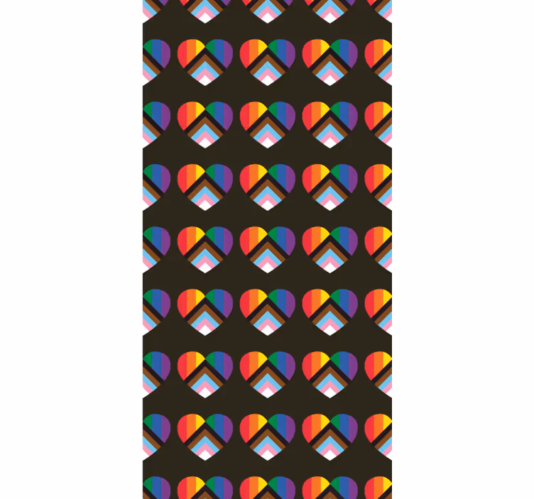 živý vzor srdce Zábavní roleta - TenStickers