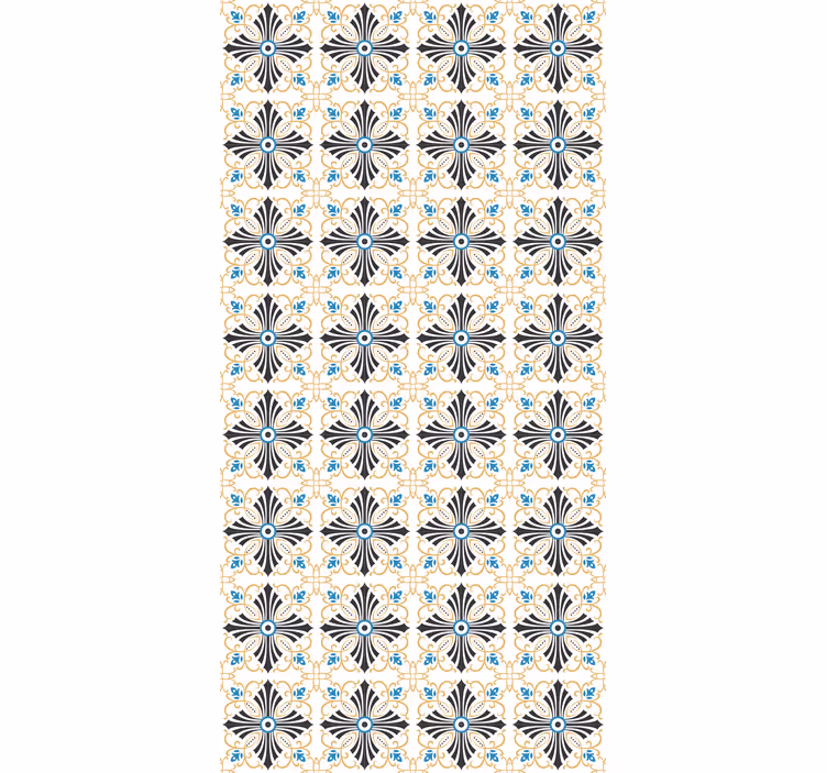 Elegantní botanický motiv Roleta kuchyně - TenStickers