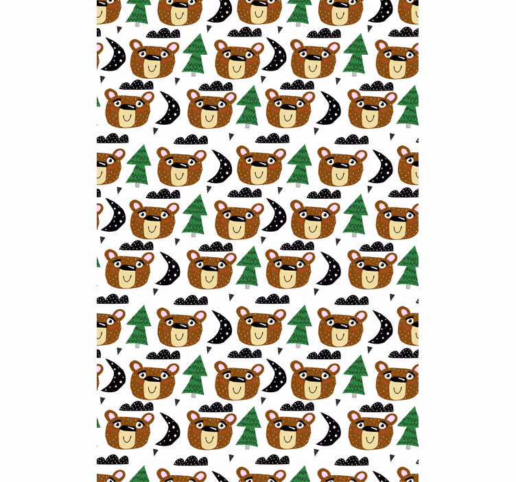 Dětské medvědí vzory Roleta děti - TenStickers