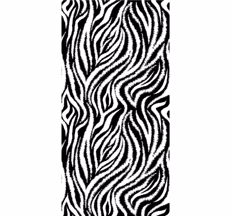Koncept zebra pruh Roleta a zvířata - TenStickers