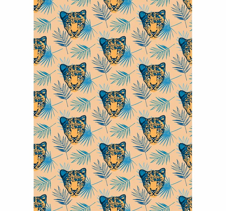 Ohromující zírací leopard různé zvířecí slepota - TenStickers