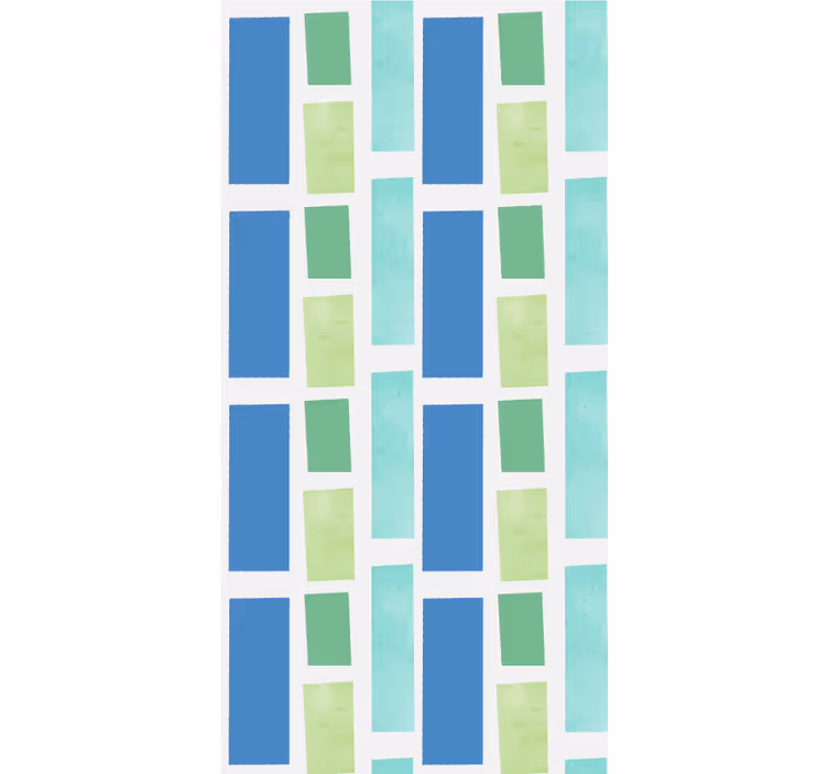 Roleta textura a vzor geometrické bloky - TenStickers