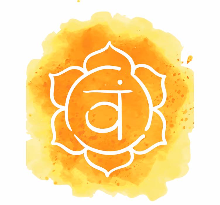 Ilustrace symbol čakry Roleta - TenStickers