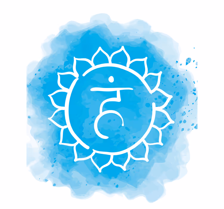 Design symbolu čakry Roleta Zen - TenStickers