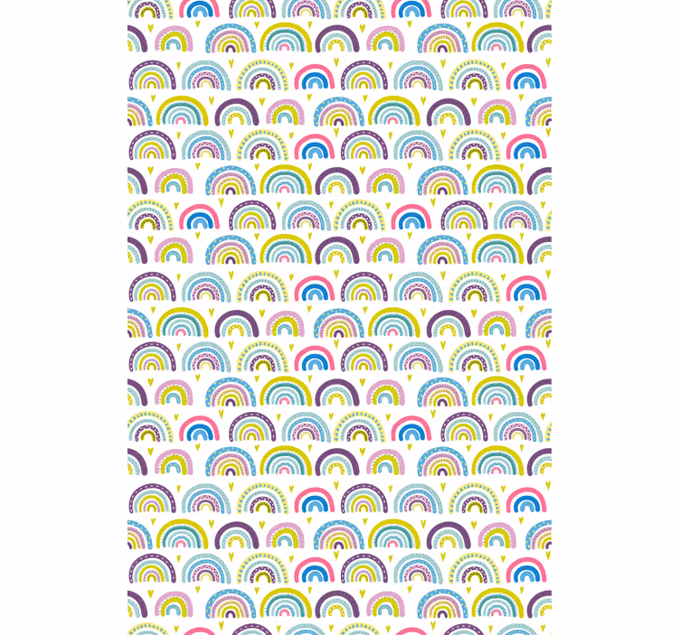 Barevné duhové vzory Roleta - TenStickers