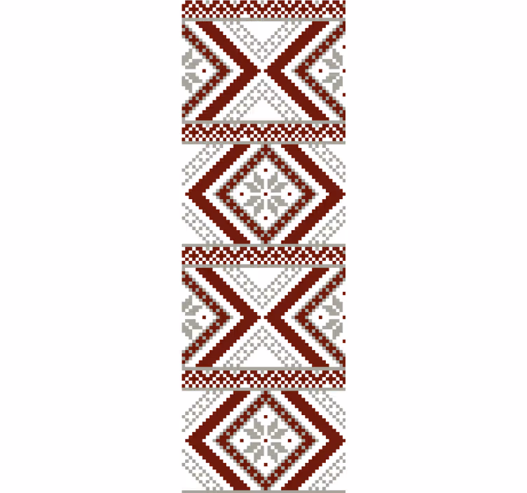 Roleta textura a vzor geometrický textilní vzor - TenStickers