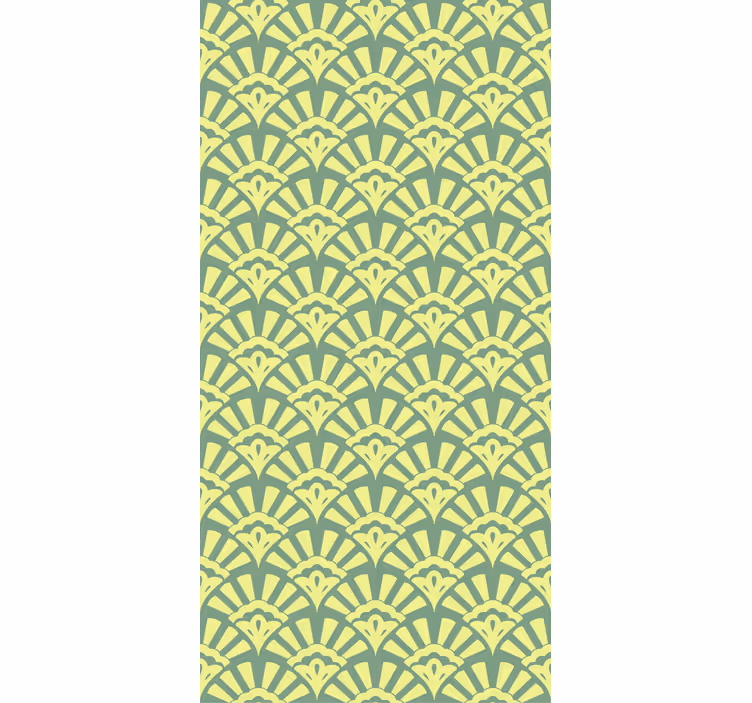 Elegantní motiv listů Roleta textura a vzor - TenStickers