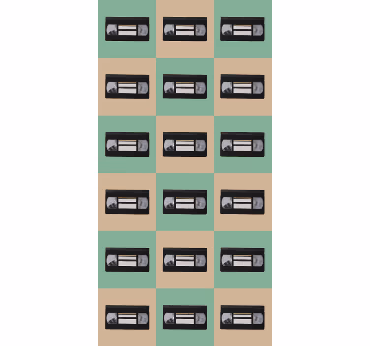 Retro páskový vzor Roletový rok - TenStickers