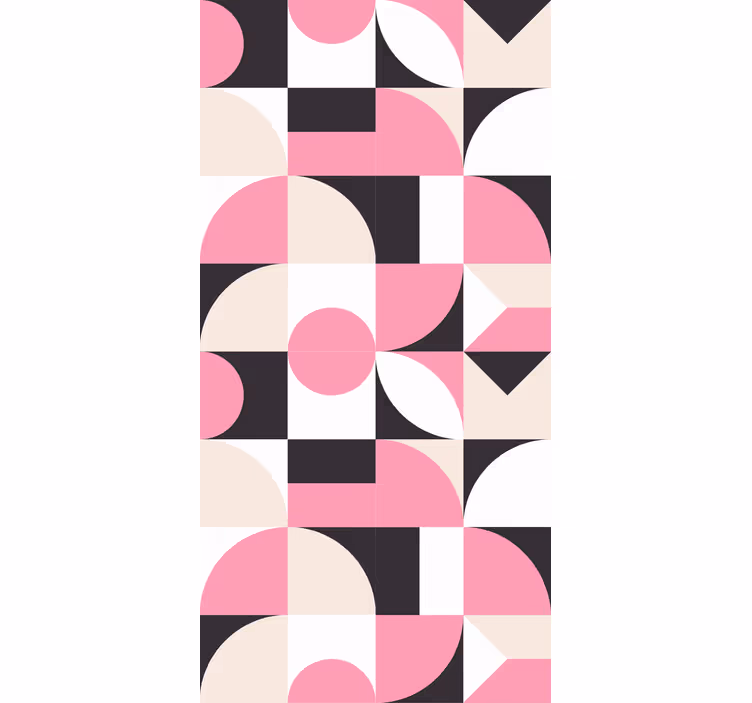 Konfigurace geometrických tvarů Moderní roleta - TenStickers