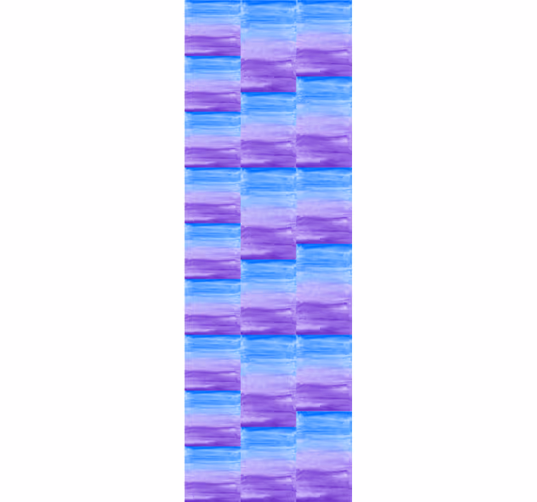 Vrstvený vzor tahů štětcem Roleta textura a vzor - TenStickers