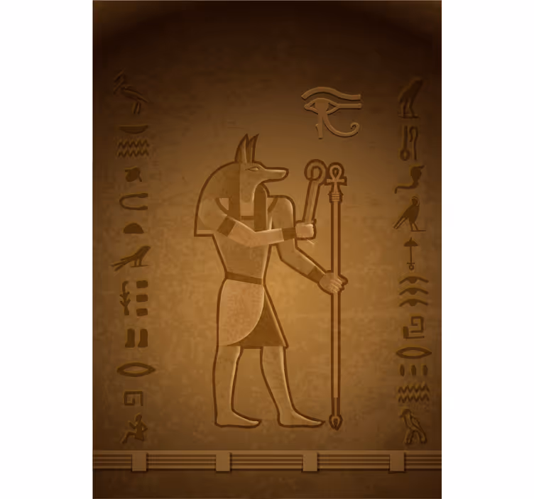 Egyptská mytologie bůh 'seth' roleta - TenStickers