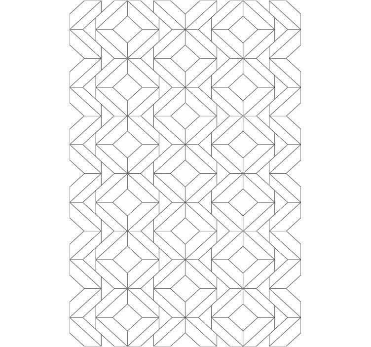 Bloky geometrických tvarů Moderní roleta - TenStickers