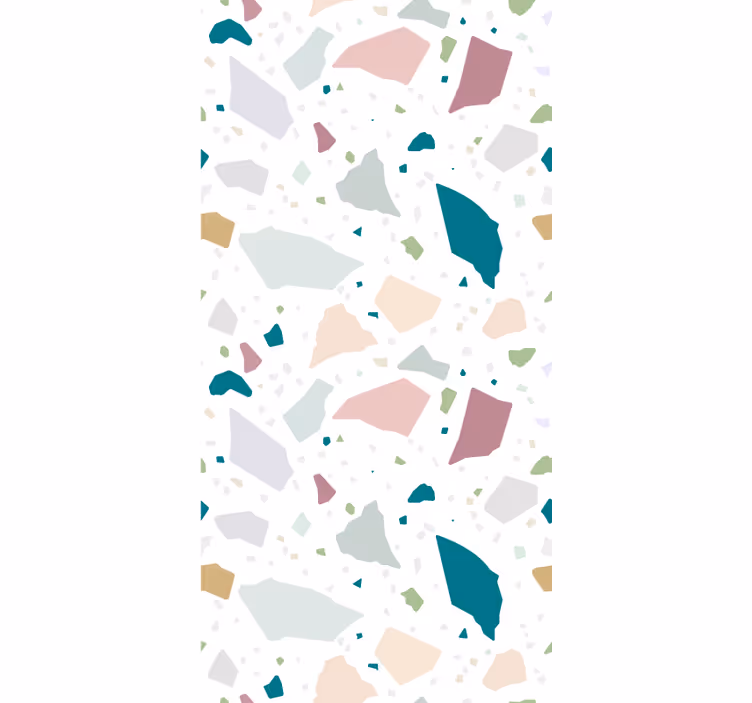 Abstraktní nepravidelné teraco Roleta textura a vzor - TenStickers