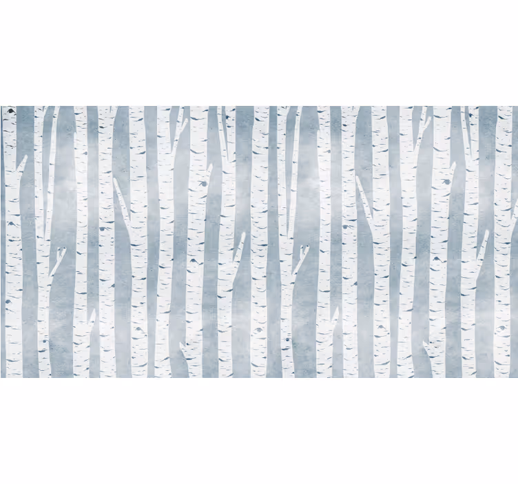 Bříza nordic style chodbaroleta - TenStickers