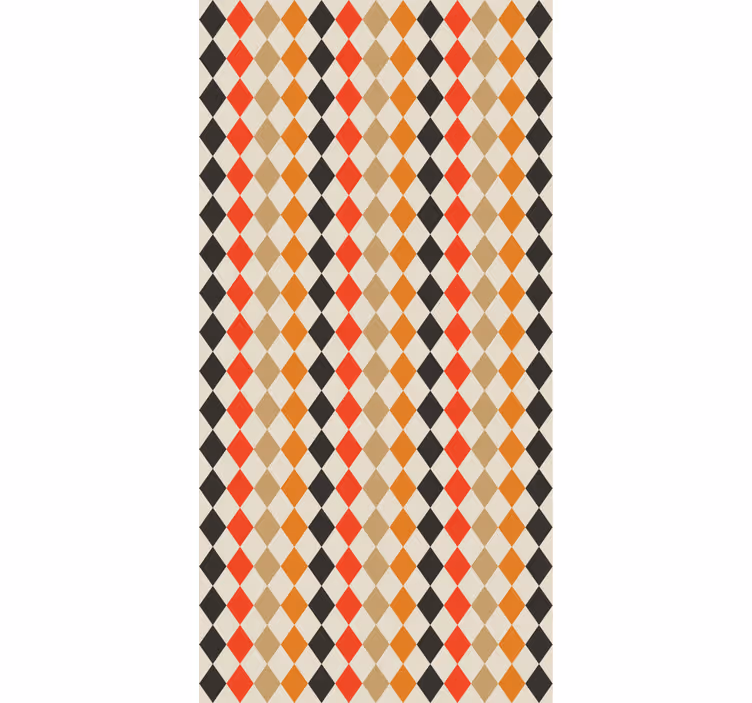 Retro 80 vzor více vintage roleta - TenStickers