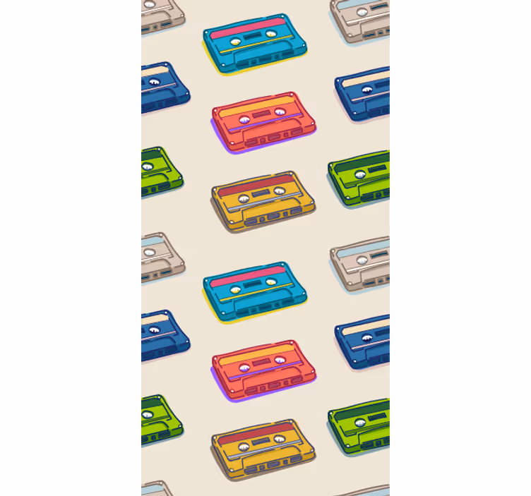 Barevné kazety Roleta Geek - TenStickers
