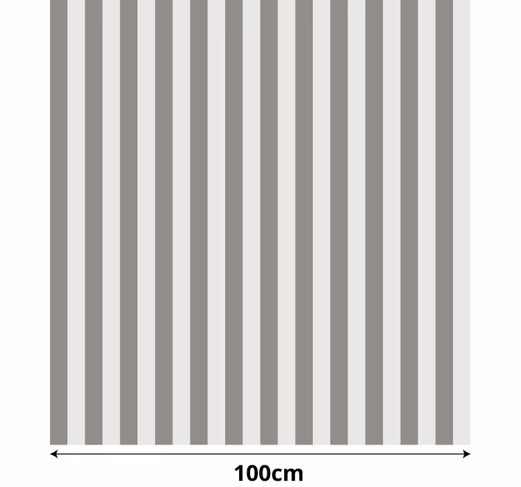 Bílé šedé pruhy nordic blind - TenStickers